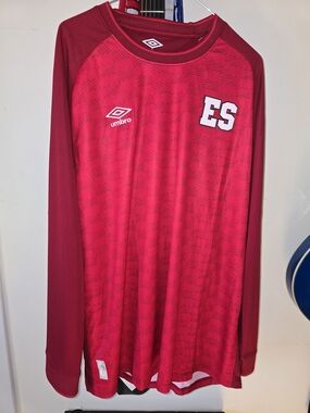 Authentic El Salvador Goalie Jersey Umbro Long Sleeve XXL NWT